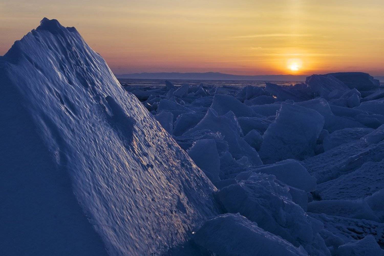 Байкал, лед, Алексей Харитонов