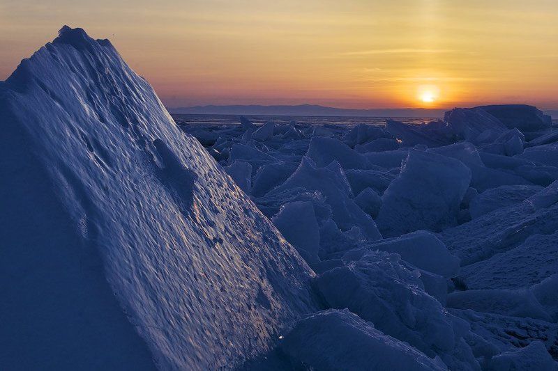 Байкал, лед Торос фото превью