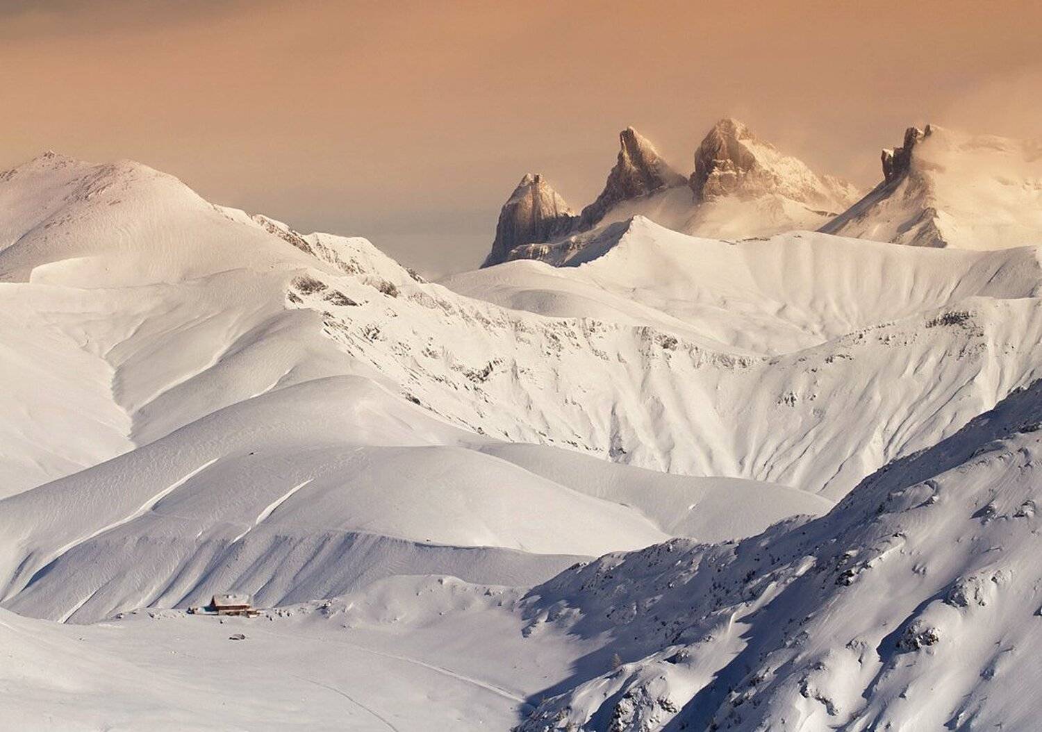 mountain, snow, alps , france, Vladimir