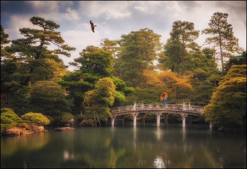 В Императорском саду Киото фото превью