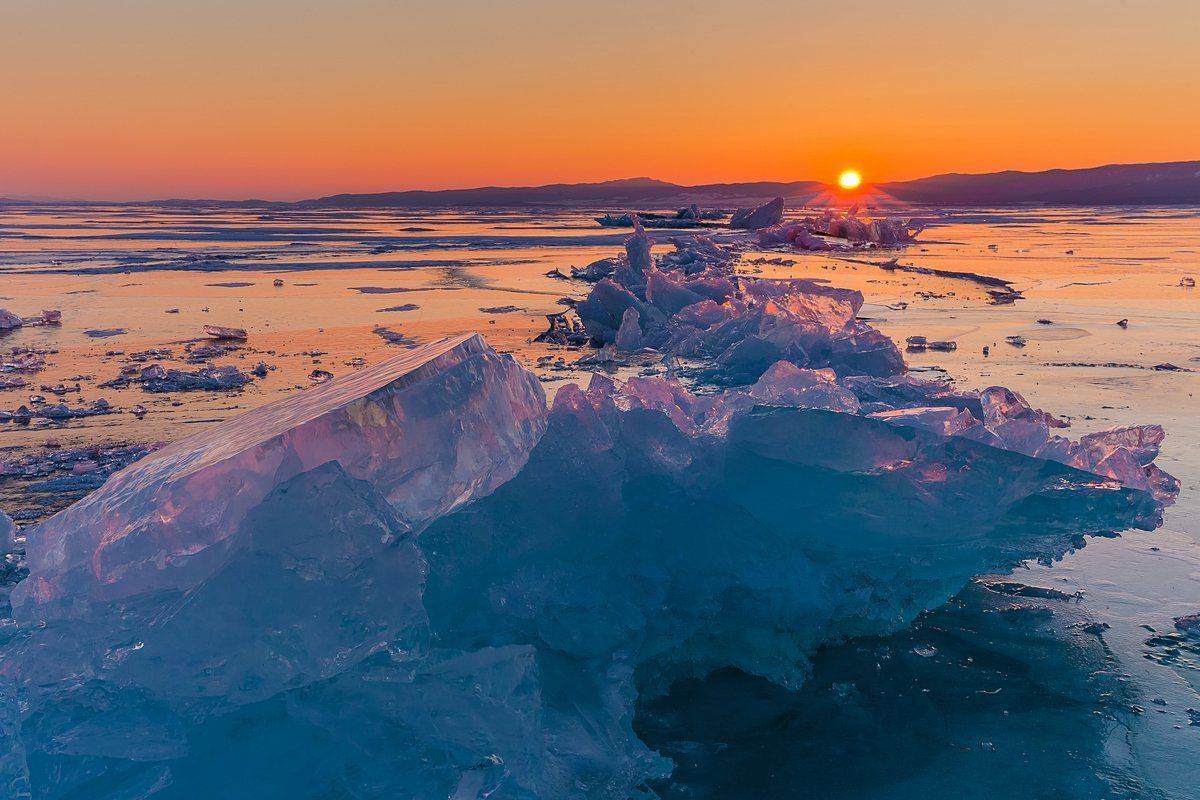 байкал, ольхон, малое море, лед, торосы, baikal, Кирилл Уютнов