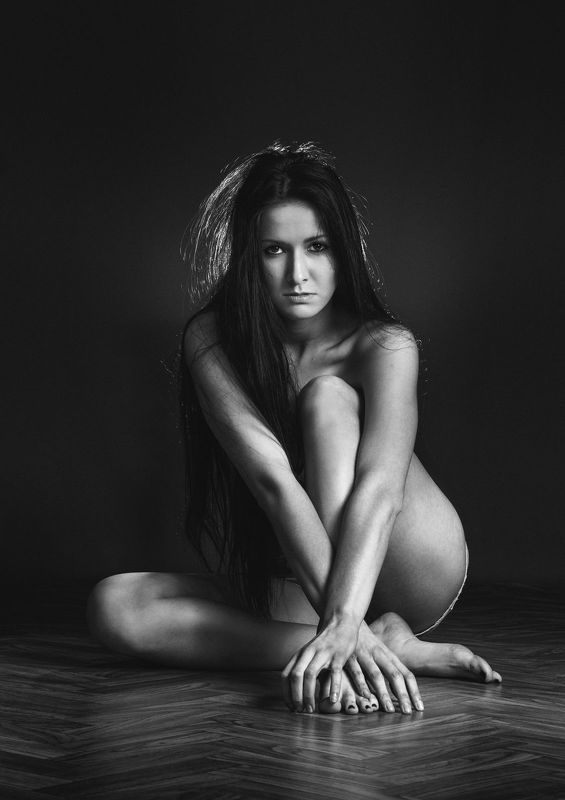amazing, beautiful, beauty, black & white, gorgeous, jozef kiss, jozefkiss.com, klaudia, klaudia cseke, lovely, portrait, sensual Клаудиа фото превью