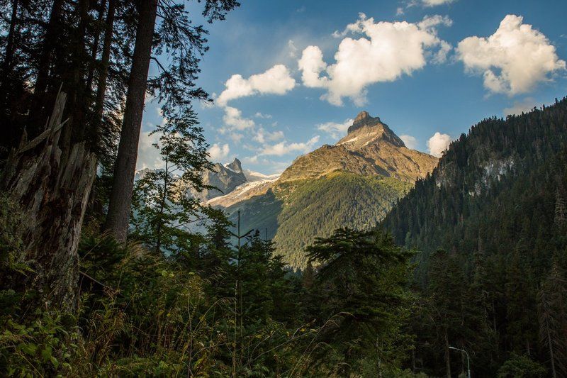 2014, Горы, Домбай, Сентябрь Мы идем и мы дойдем... фото превью