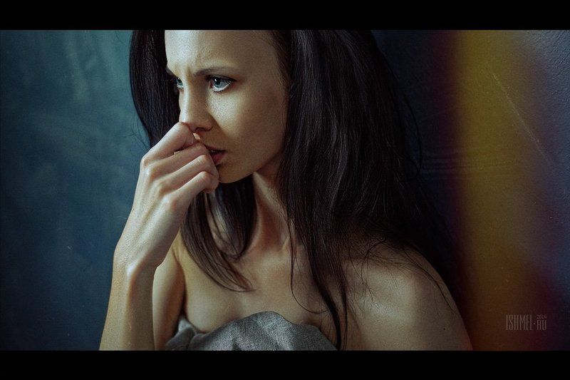 emotion, genre, ishmel, portrait, shmel, woman Pain фото превью