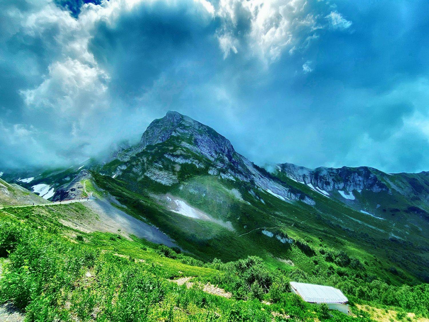 Красная поляна, горы, лето, Ксения Орлова