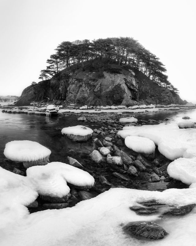 Приморье, остров Томящегося сердца. Январь 2023 фото превью