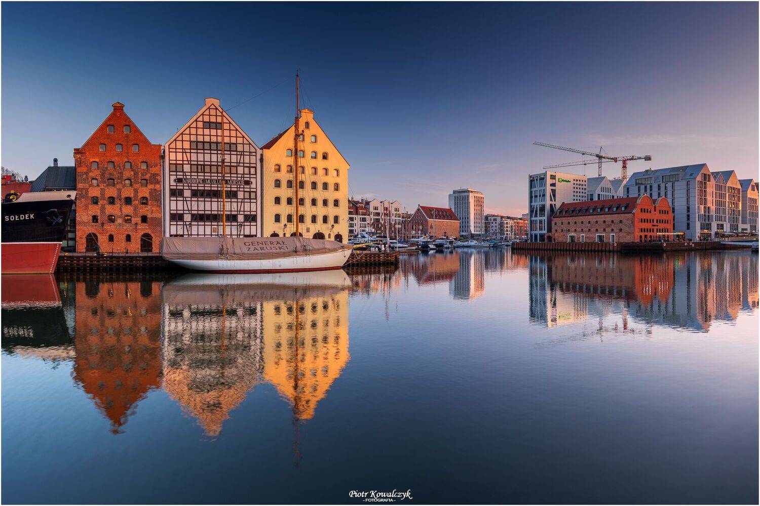 polska, gdańsk, motława, miasto,, Kowalczyk Piotr