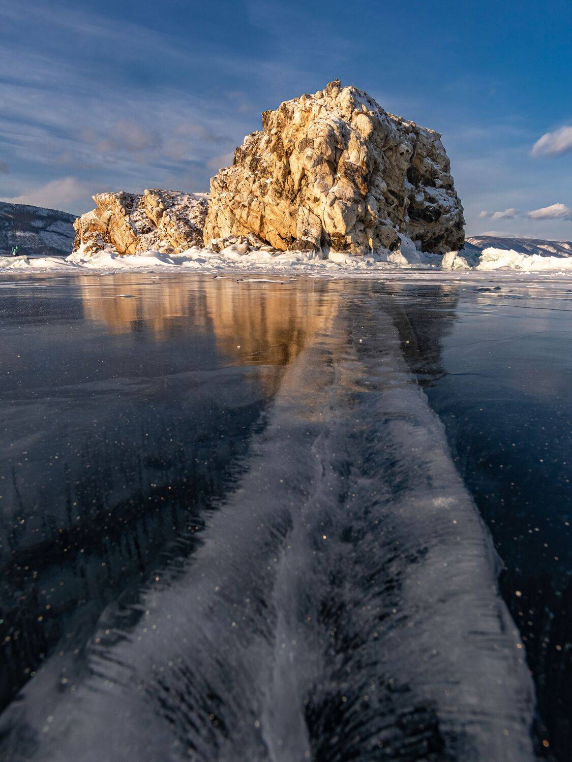 байкал, зима, лед, малое море, Тильпунов Михаил