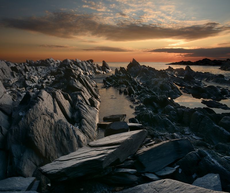 Берег Японского моря. фото превью