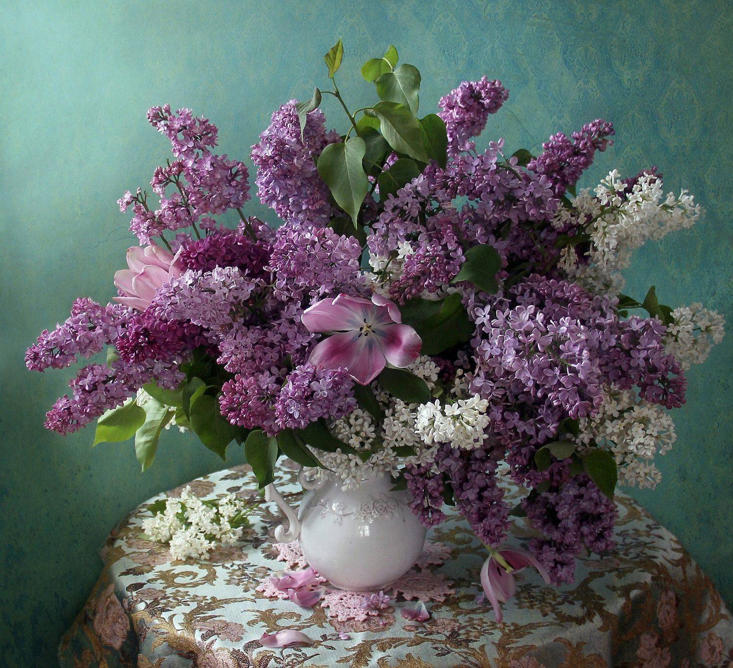 натюрморт, цветы, сирень, весна, марина филатова, Марина Филатова