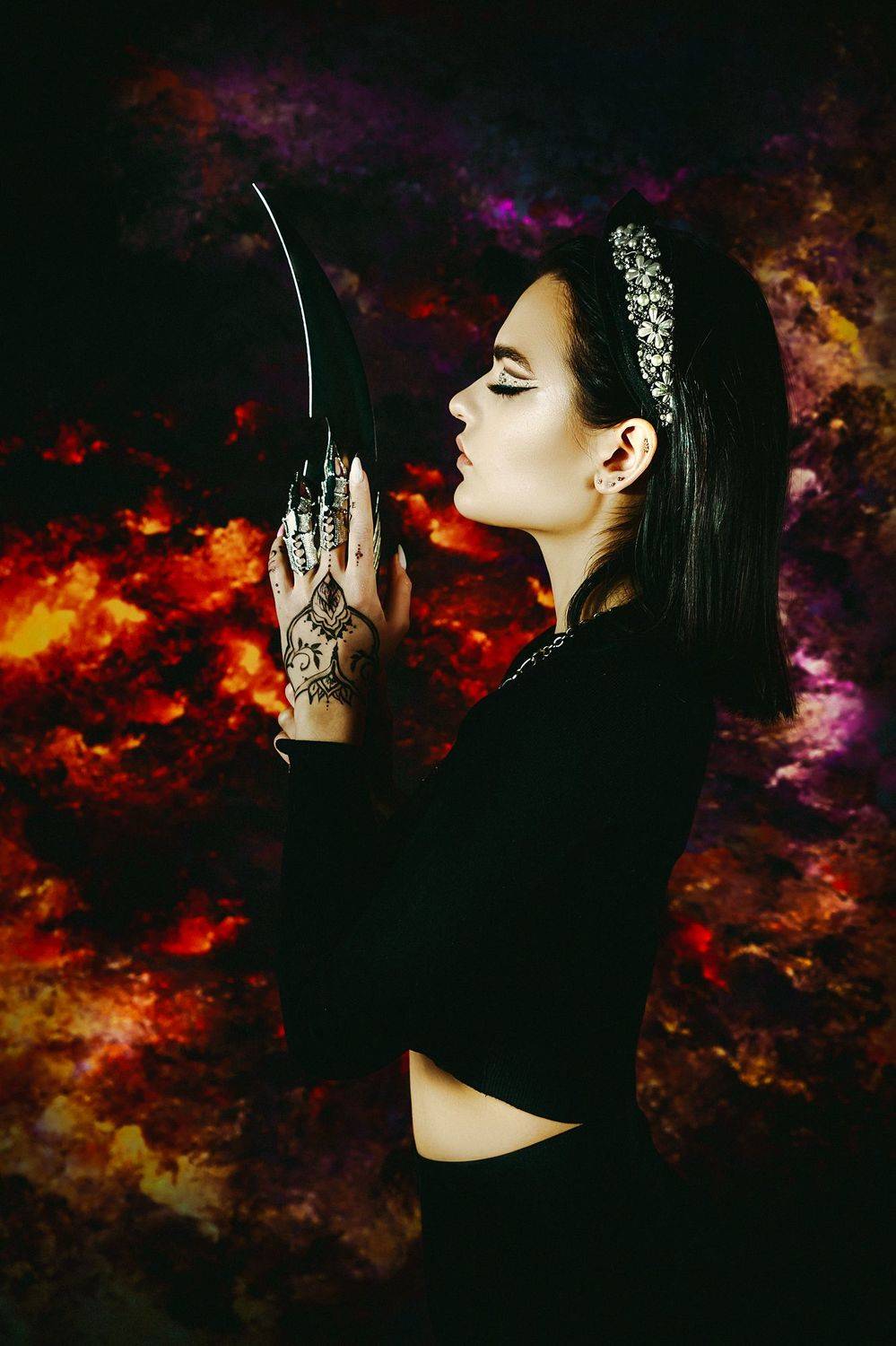 woman, portrait, conceptual, studio, Руслан Болгов (Axe)