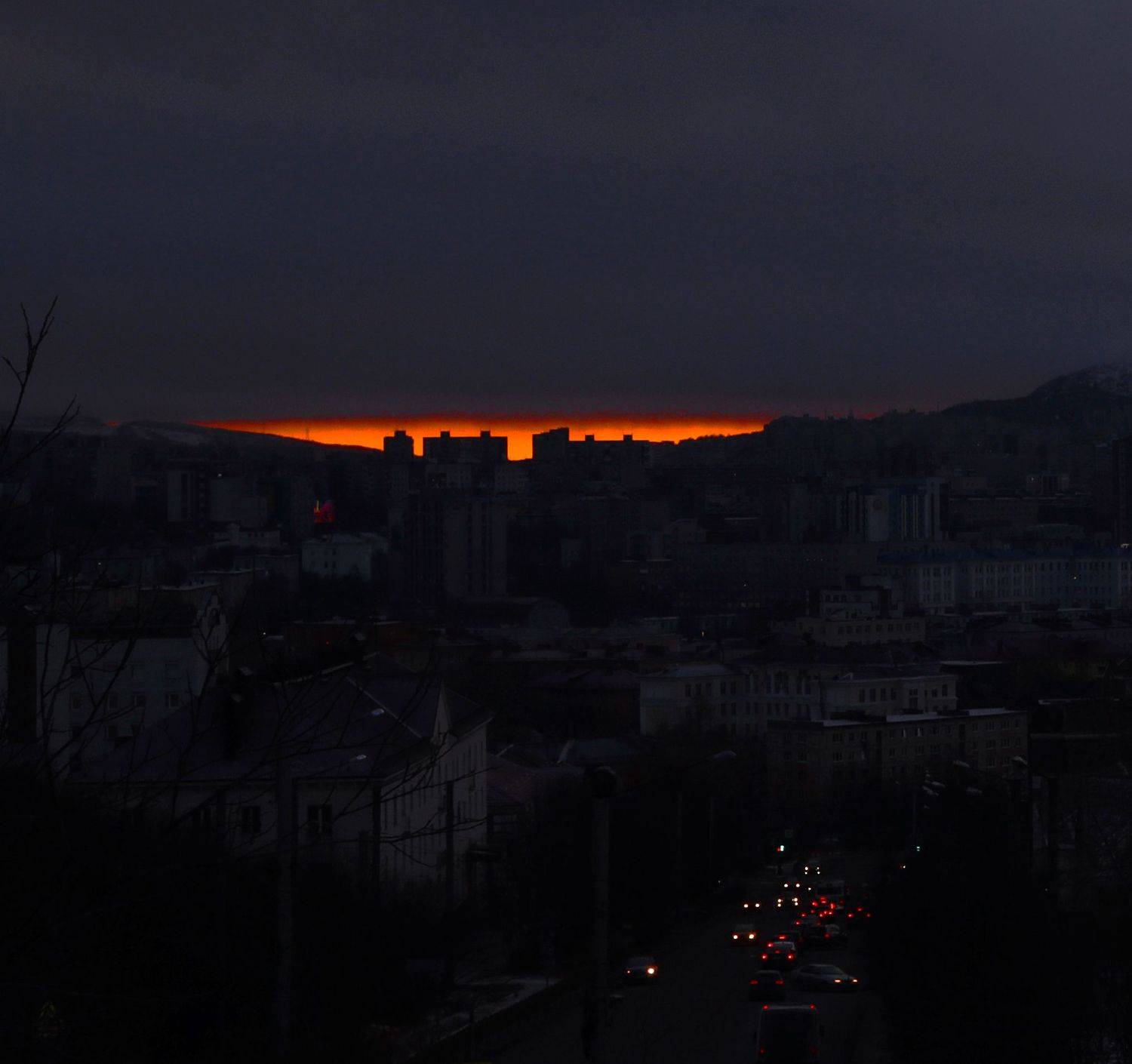 ночь, город, Павел Мартюшев