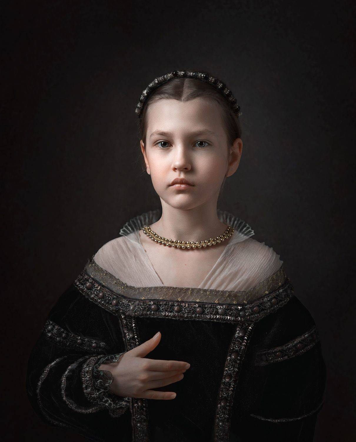 finart, fineartportret, hommages, kinder, Елена Круглова