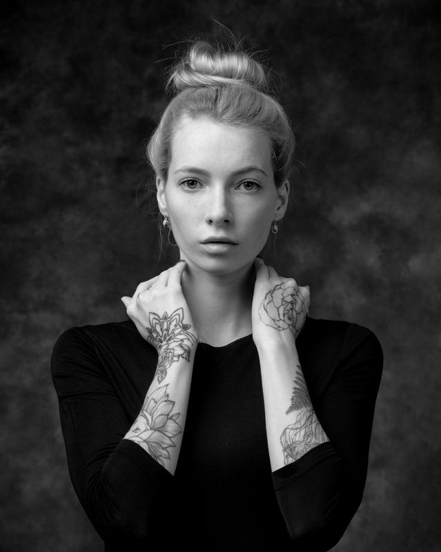 студийный портрет, красивая девушка, женский портрет, концептуальное Александра фото превью