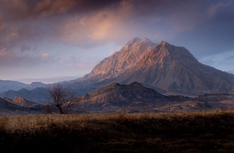 иран, нд, харанак, херанек, iran, азия, asia, иранское нагорье, iran 2023, горы Вечер в окрестностях Харанака фото превью