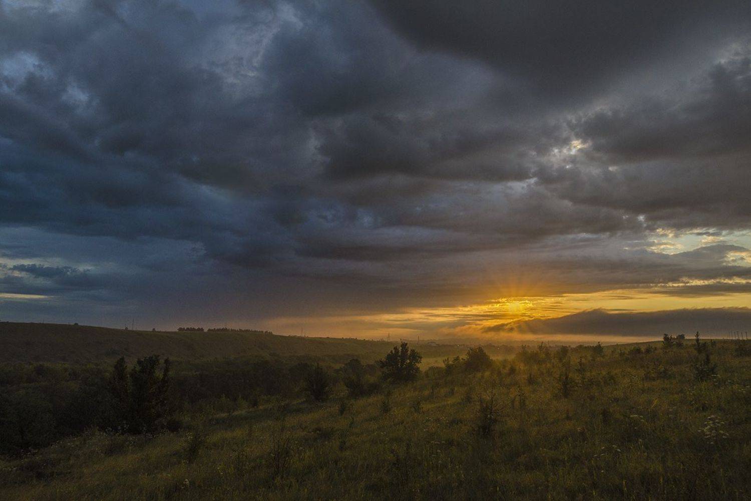 утро, рассвет, черепянь, Михаил Агеев