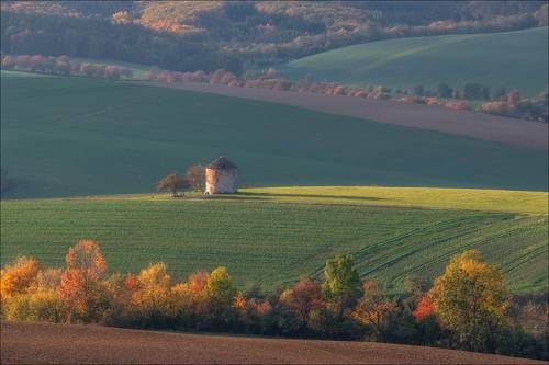 Яркая осень в Кунковице