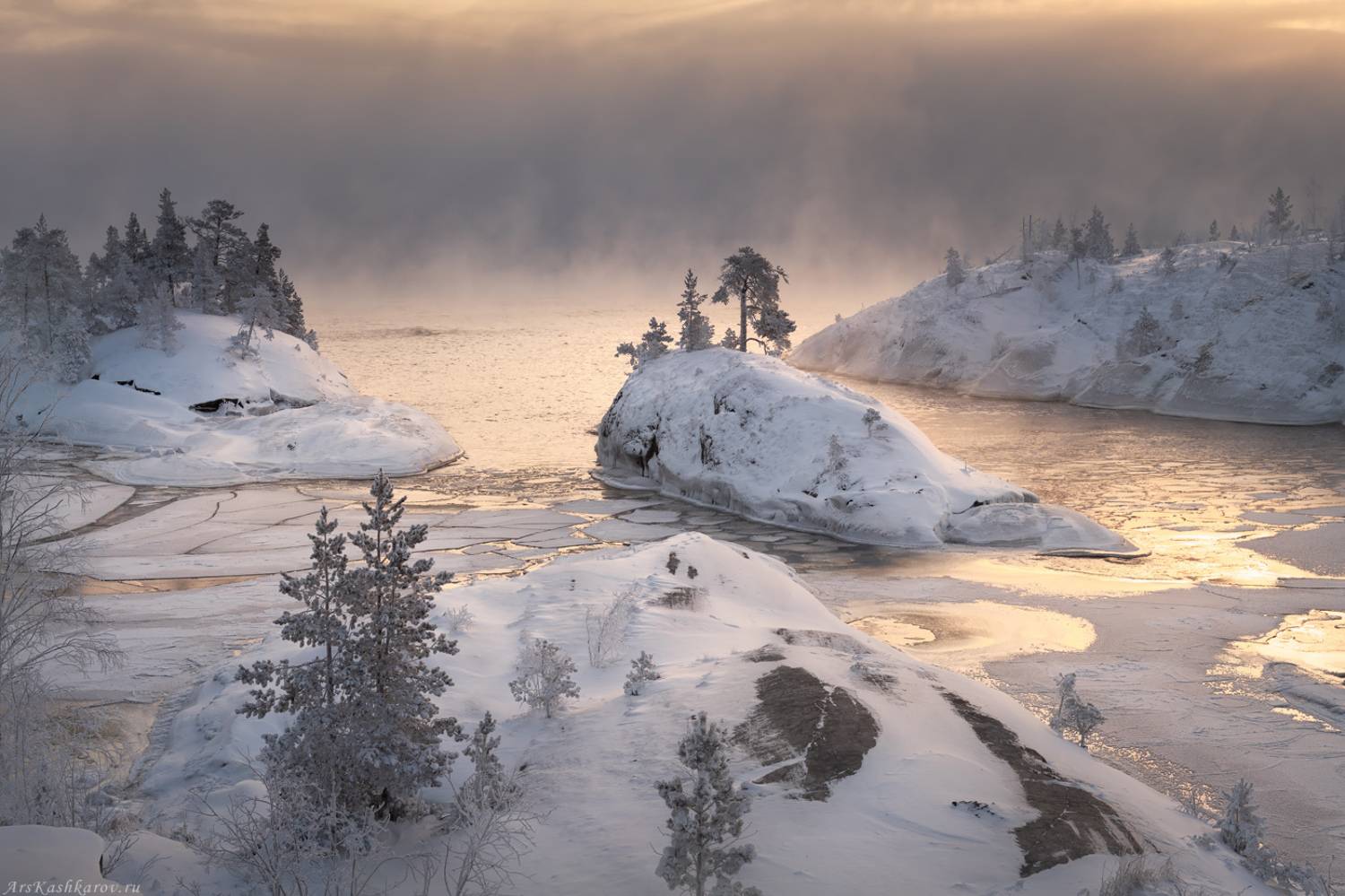 зимняя ладога, карелия, шхеры зимой, ладожское озеро, зимний пейзаж, остров-кит, Арсений Кашкаров