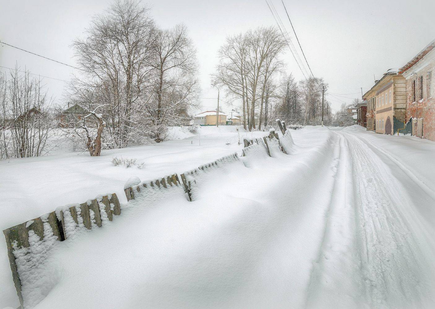 снег, зима, улица, Сергей Аникин