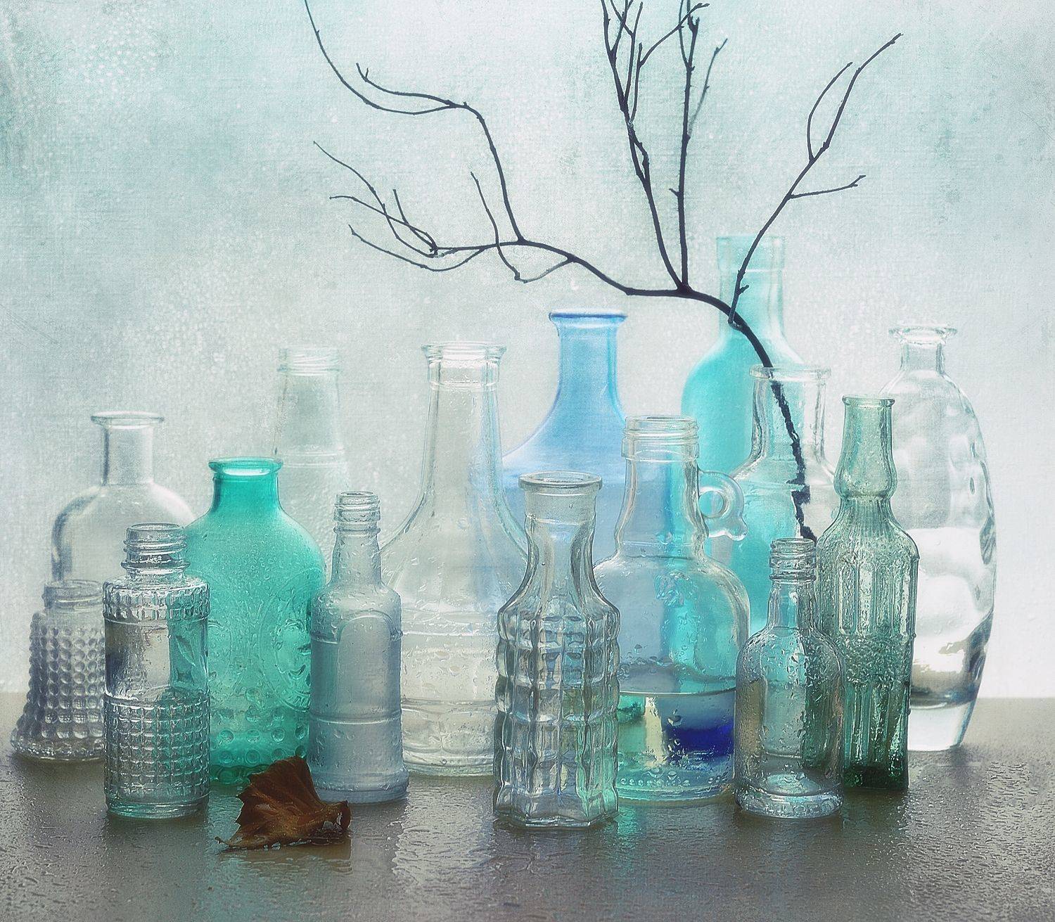 натюрморт,стекло,бутылки, Наталия К