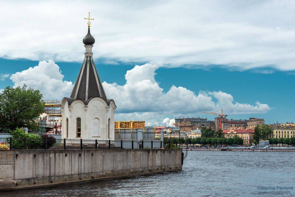 город, архитектура, памятник морякам, река нева, санкт-петербург, никольская часовня, часовня николая чудотворца, храмы петербурга,храм, церковь,городской пейзаж,, Павлова Марина