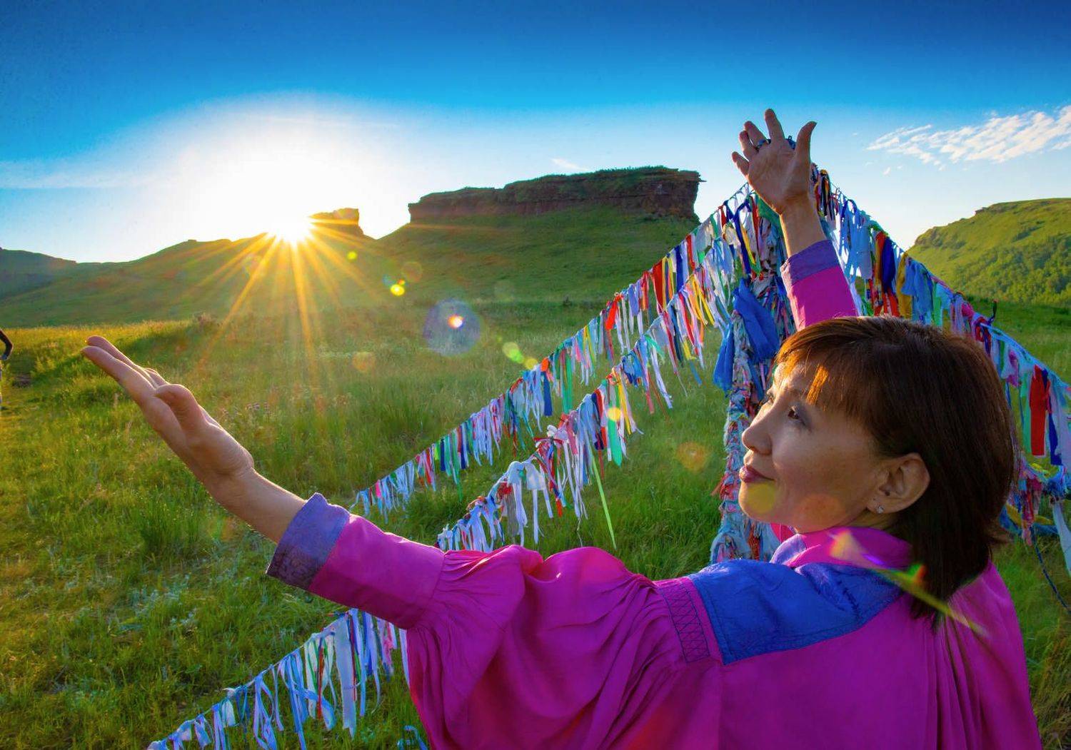 Свет Солнце Хакасия горы , Александр Колбасов