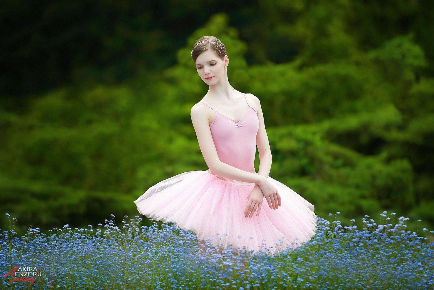 ballerina ballet outdoor, Akira Enzeru