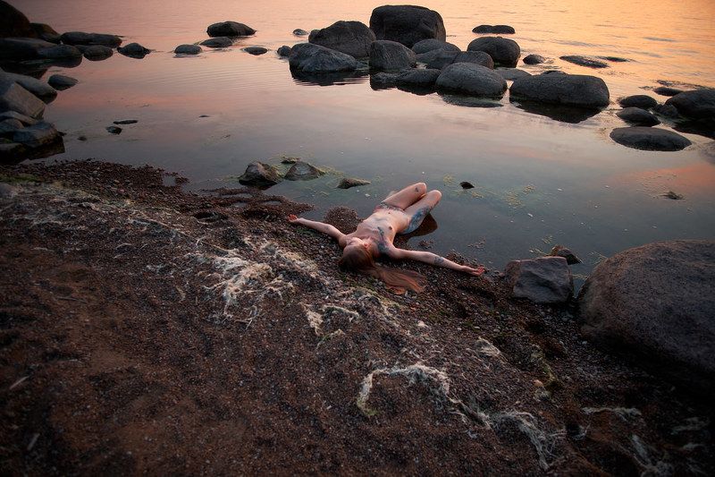 На закате фото превью