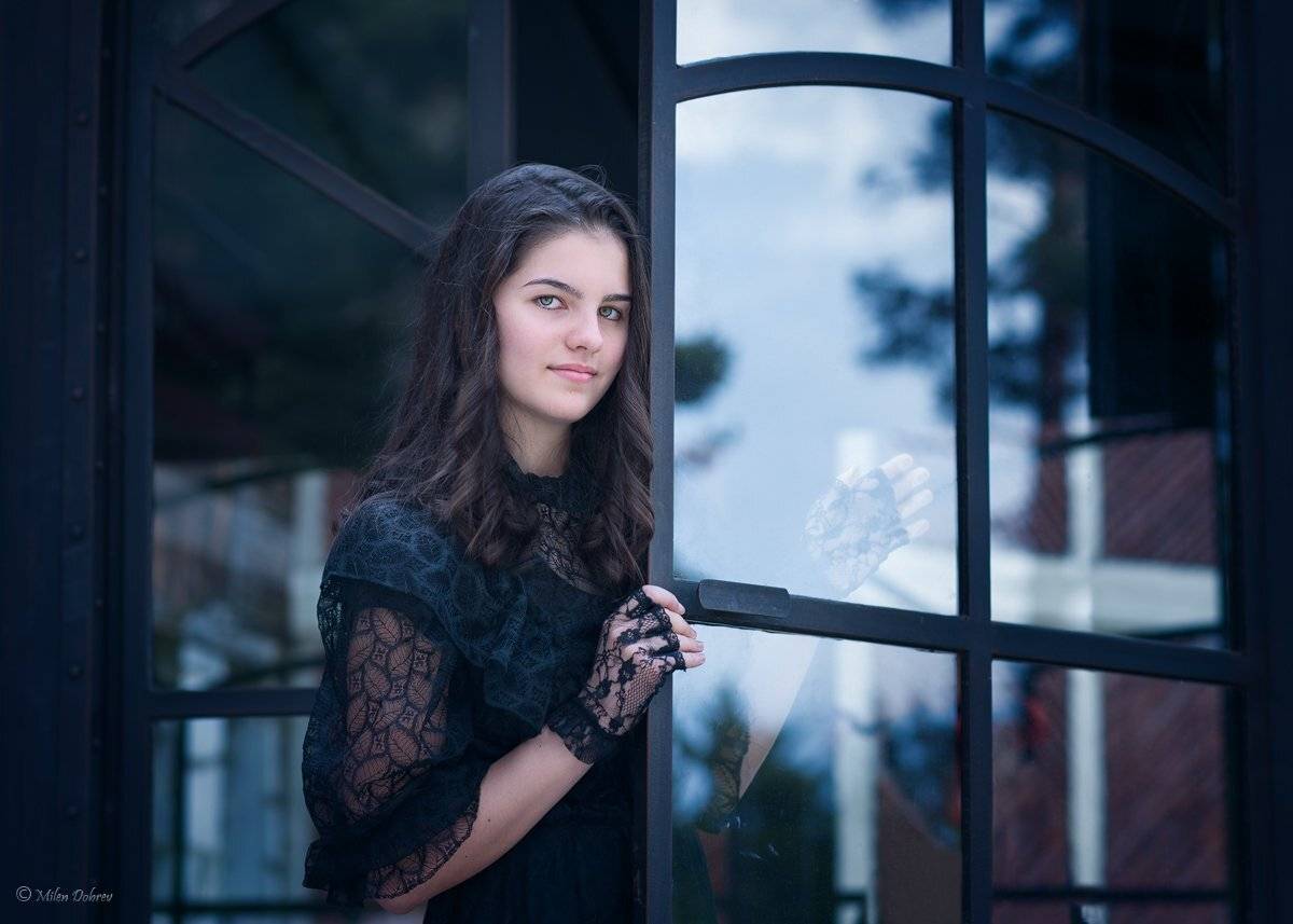 Portrait, retro, beauty, Милен Добрев