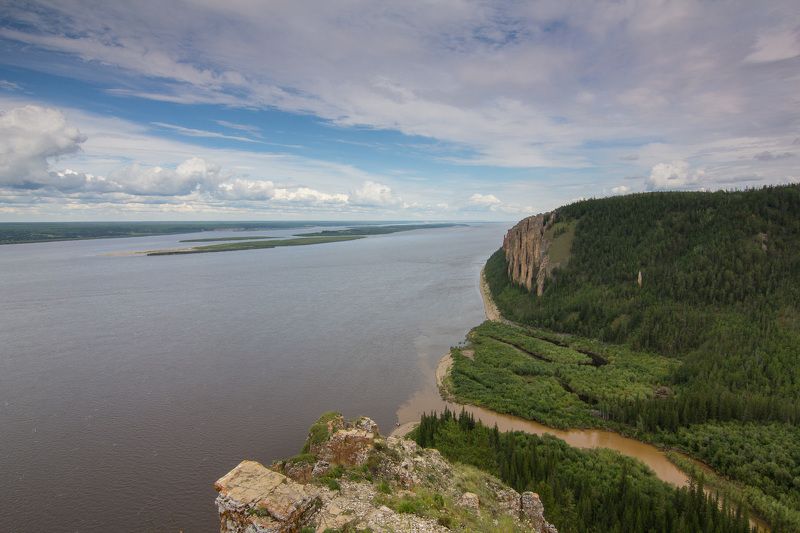 Lena pillars, Yakutia, Ленские столбы, якутия Lena Pillars / Ленские столбы фото превью