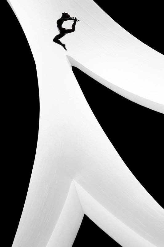 Black and white, Silhouette A Thought фото превью