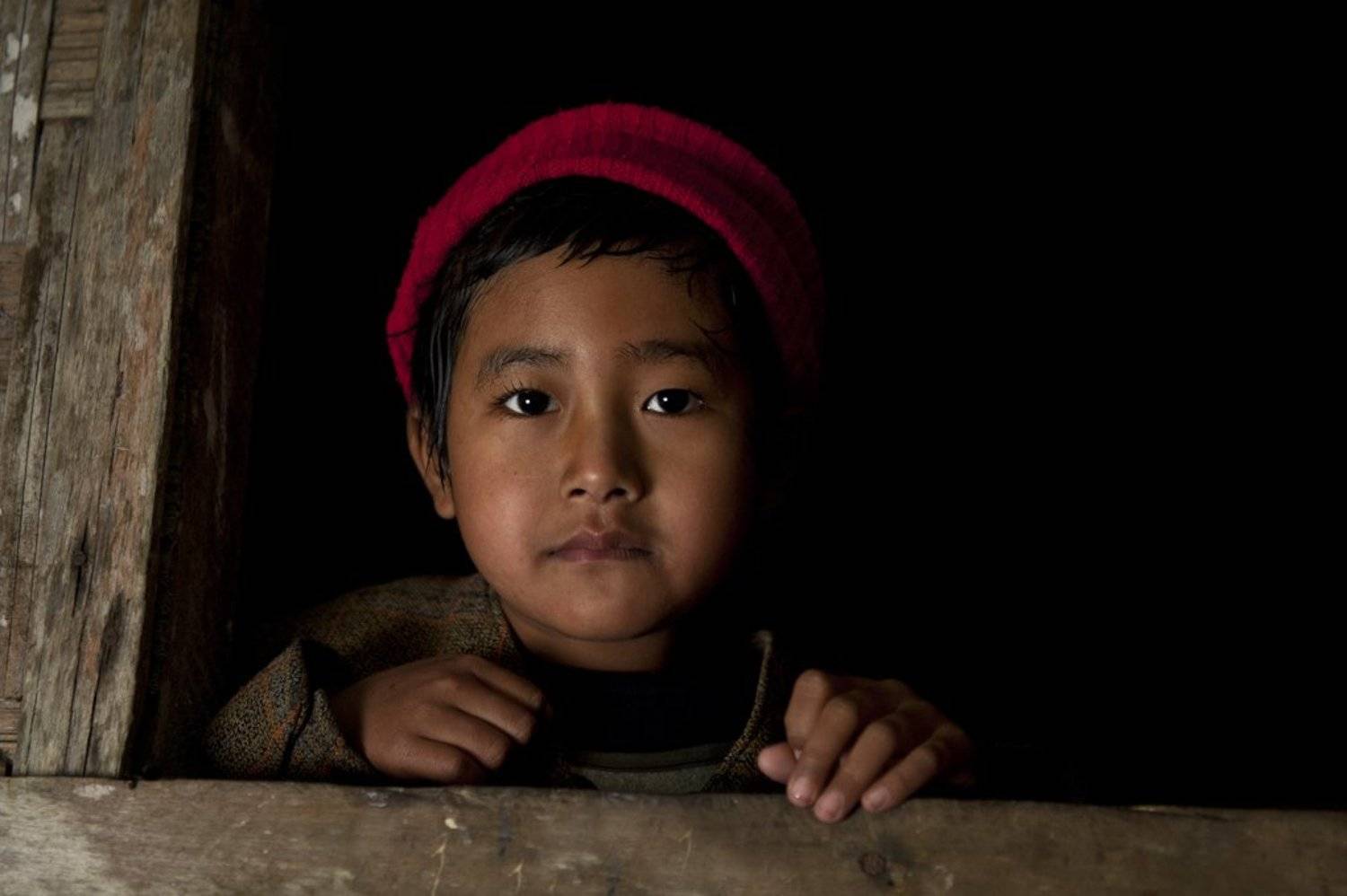 Asia, Birma, Burma, Child, Children, Dark, Light, Myanmar, Portrait, Shadow, Tomek Jungowski