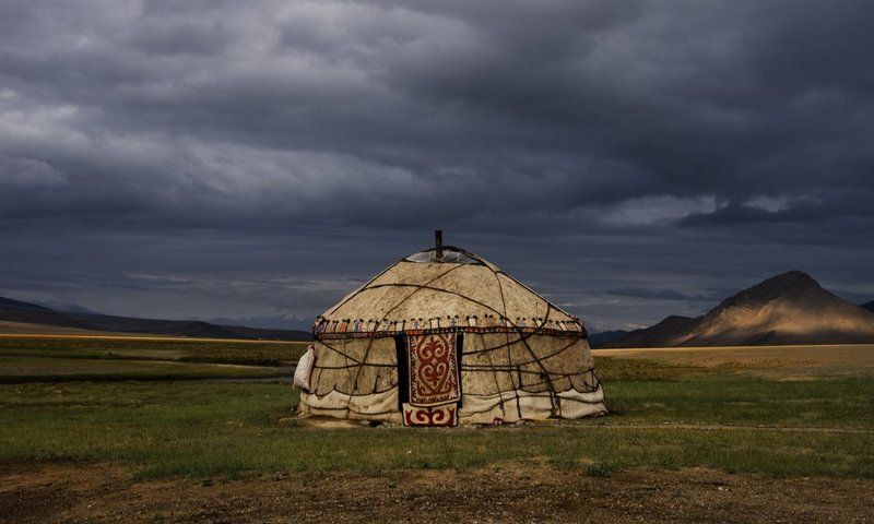 Pamir, Tajikistan, Yurts Nomadic Life фото превью