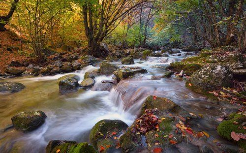 В Большом каньоне Крыма
