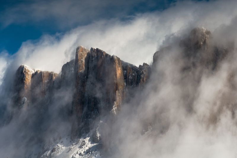 май 2015 , кавказ, туман, скалы, утро, СКВОЗЬ ОБЛАКА фото превью