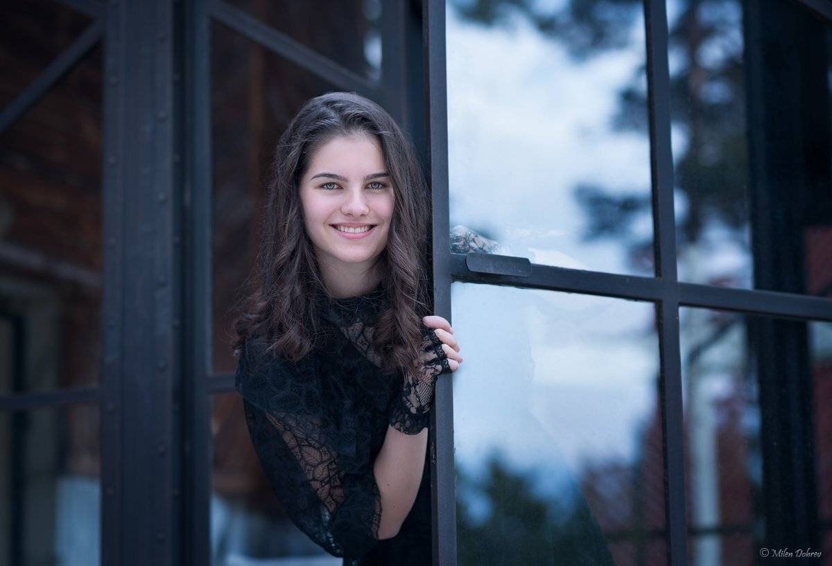 Portrait, smile, beauty, Милен Добрев