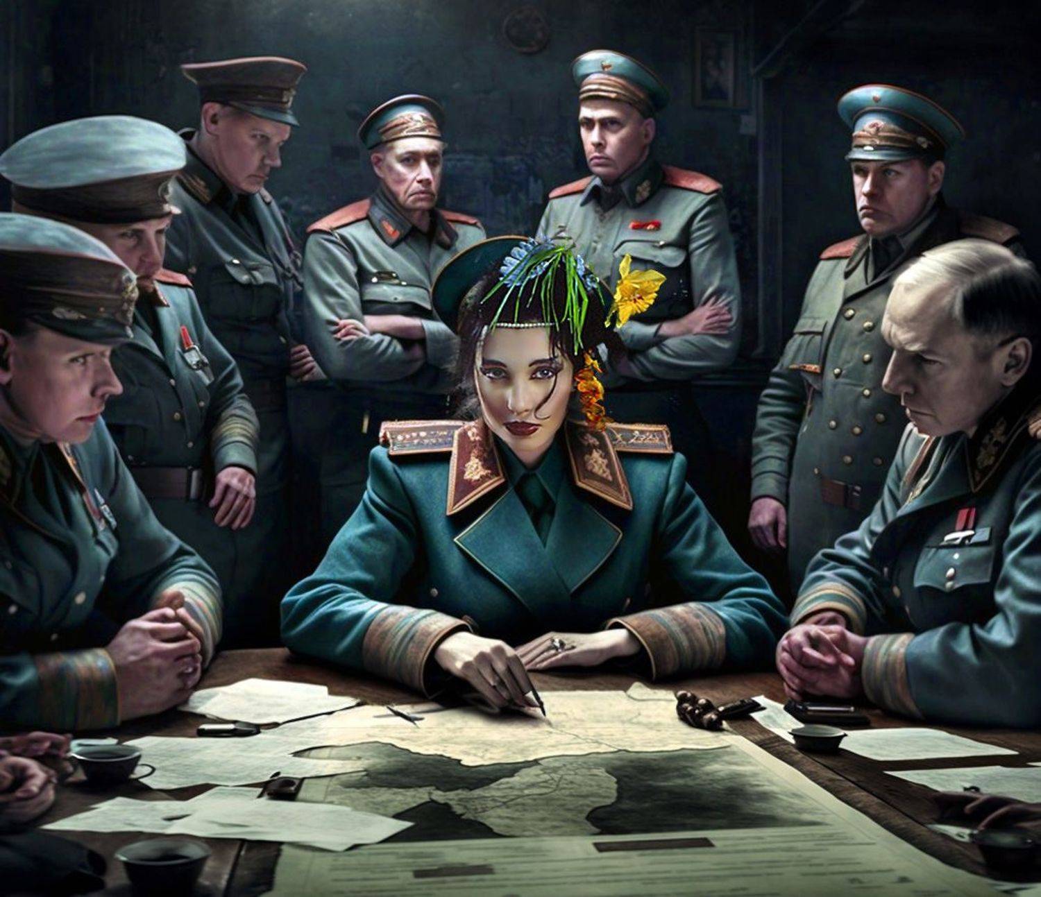 cosplay, косплей, фотомонтаж, коллаж, фотошоп, creative, креатив, photoshop, война, erotic, girl, nude, art, арт, арт-ню, девушка, модель,  обнаженная, фотомодель, фотосессия, фотография, эротика, bodyart, nudeartphoto, Sergey- Nik-Melnik