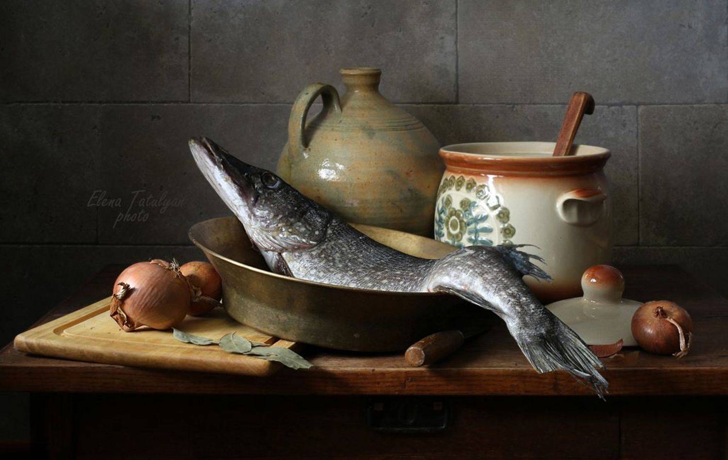 рыба, щука, Елена Татульян