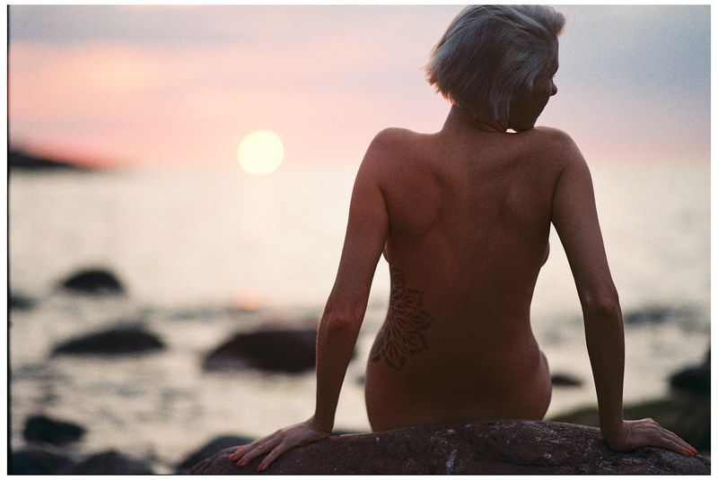 Закат фото превью