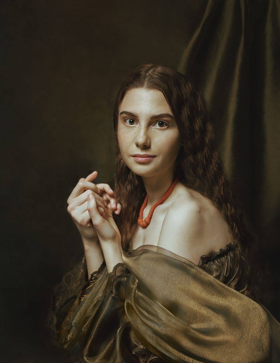 портрет, девушка, Татьяна Афанасьева