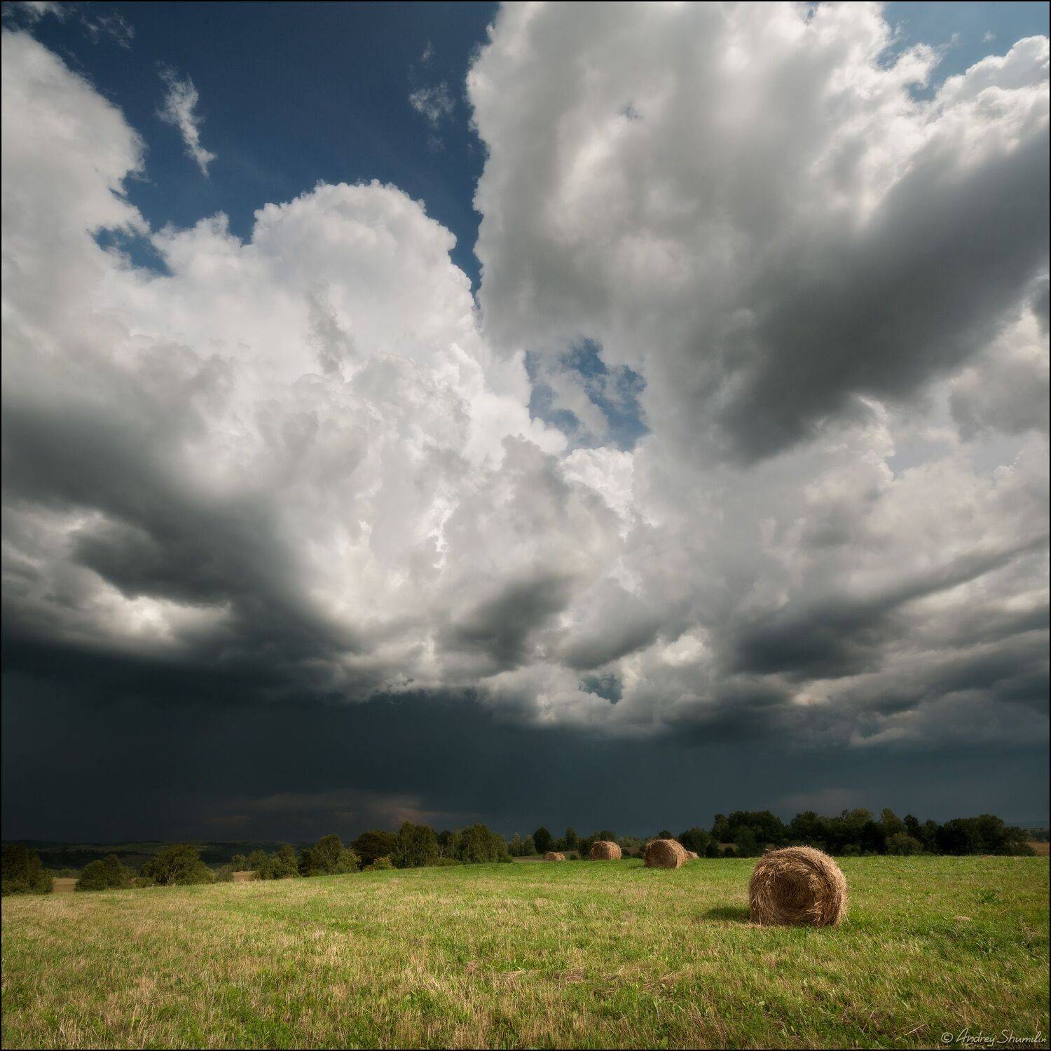 дождь, гроза, буря, грозовой фронт, Андрей Шумилин