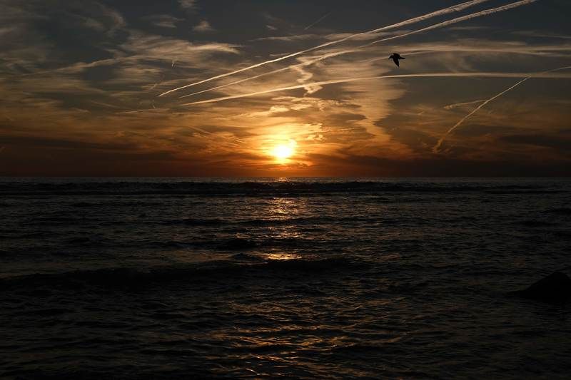 Закат солнца. Актау. фото превью