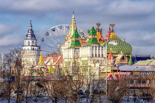 Измайловский кремль зимой