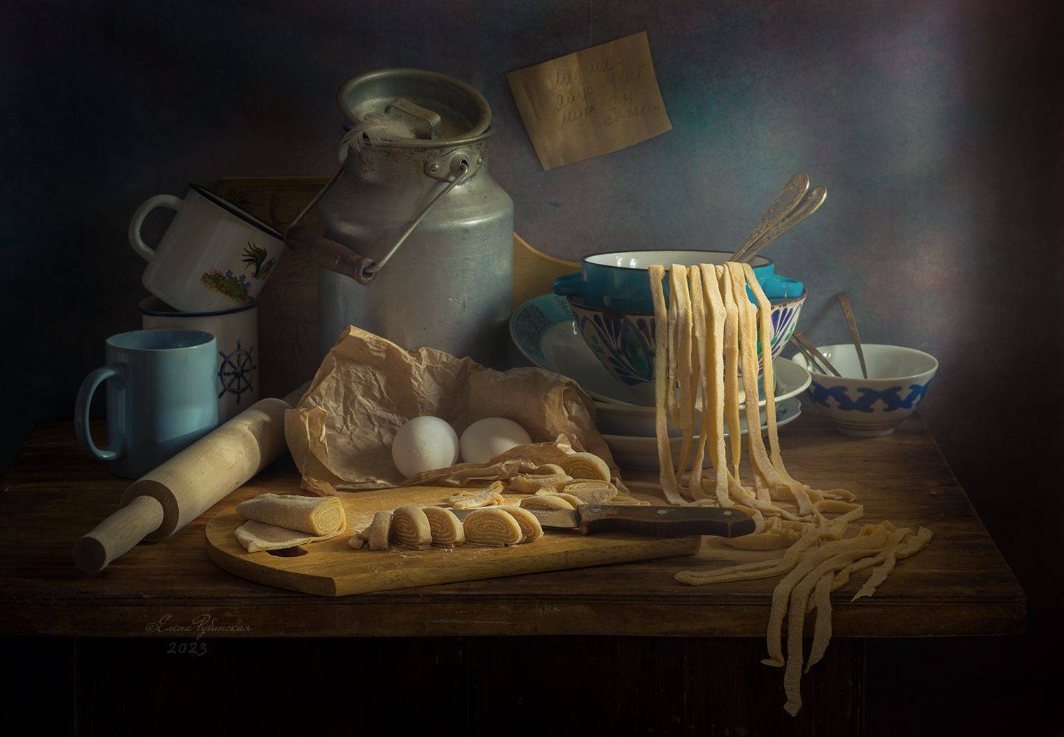 лапша, кухня, натюрморт, кострома, Елена Рубинская