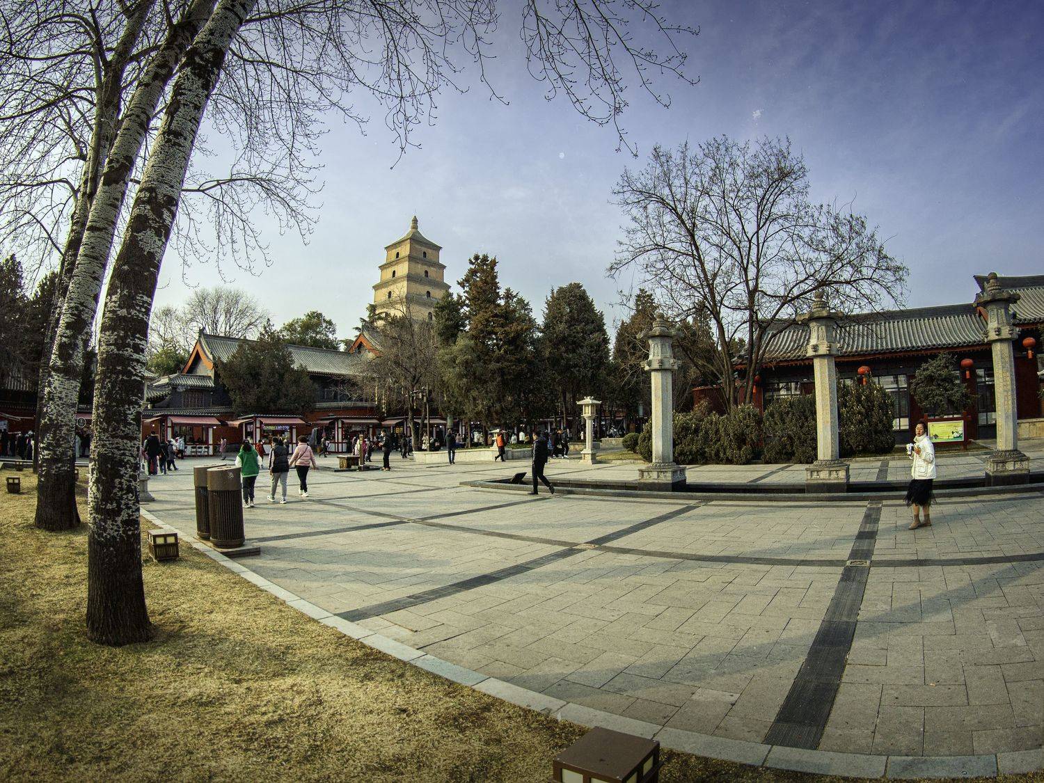 大慈恩寺&mdash;&mdash;雁塔, 吴 微雨墨烟鸿