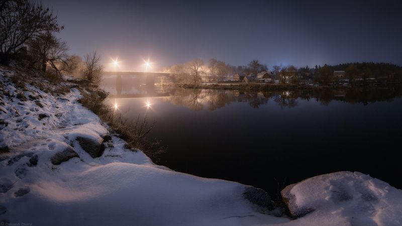 река тетерев, коростышев, украина, декабрь, зима, молчание, тишина, \