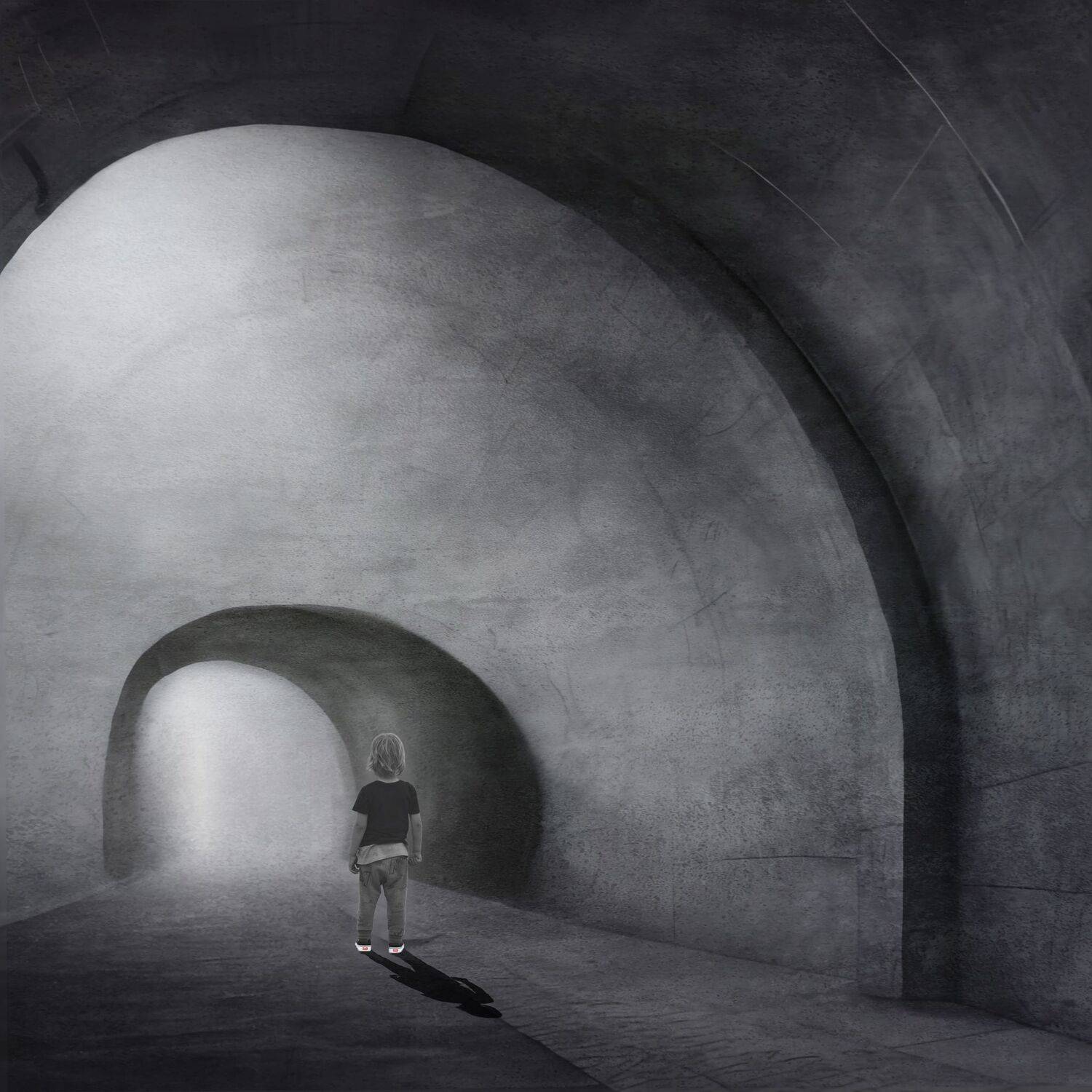 мальчик, тоннель, Sergii Vidov