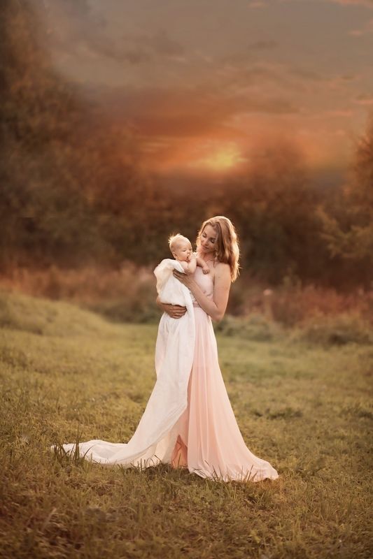 На закате фото превью