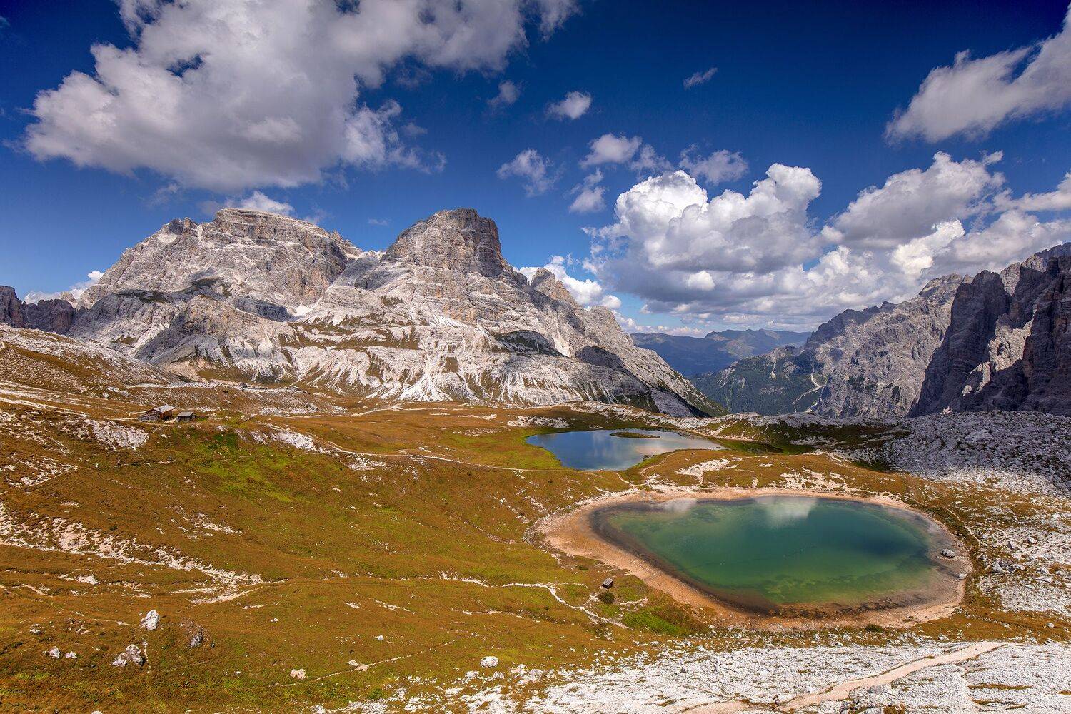 dolomites, alps, mountains, italy, tre cime di lavaredo, lago, lago di piani, Gregor