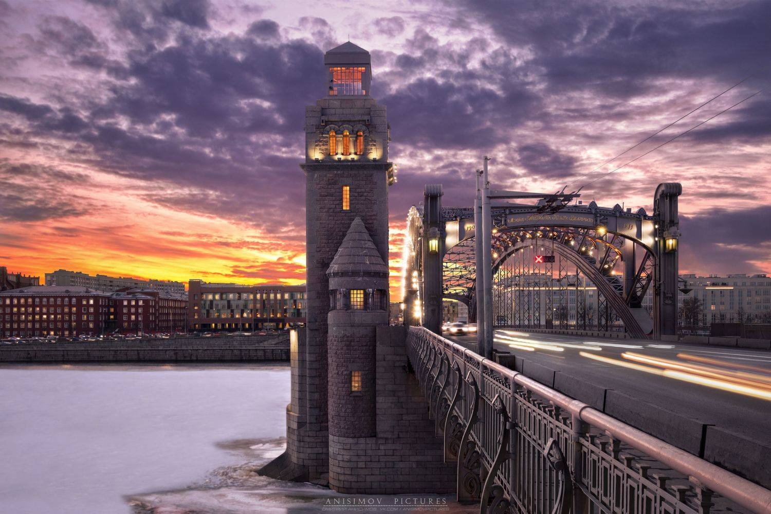 санкт-петербург, спб, архитектура, закат, зима, nikon, Dmitriy Anisimov